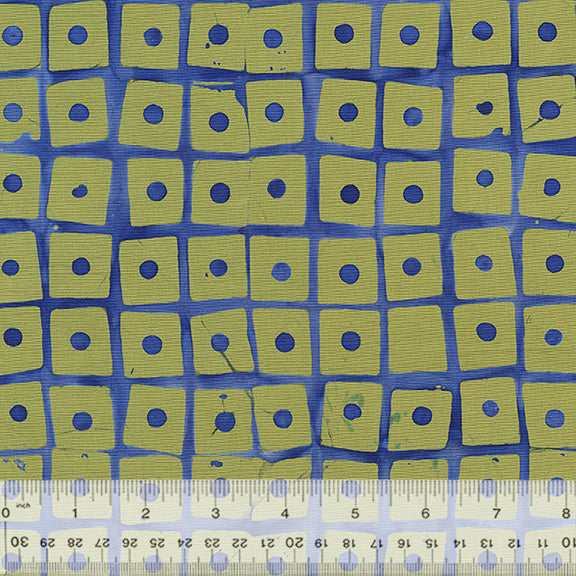 Stenographer's Notebook - Block, Pistachio Batik - by Marcia Derse with Anthology Fabrics