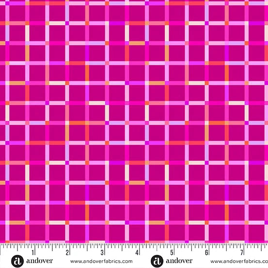 Perfect Day - Piknik Palid Pink - by Libs Elliot with Andover Fabrics
