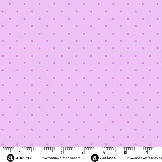 Simply Spot - Lilac - by Andover Fabrics