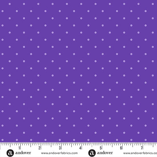 Simply Spot - Purple - by Andover Fabrics