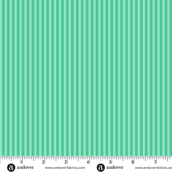 Simply Stripe - Jade - by Andover Fabrics