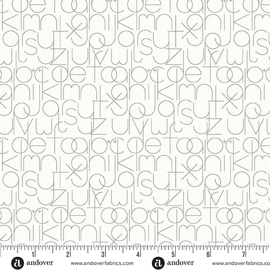 Sun Print Whisper - Enough in Pigeon - by Alison Glass with Andover Fabrics