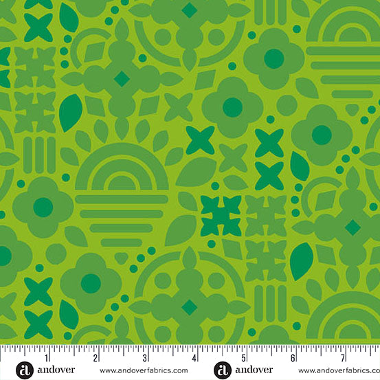 Sun Print 2025 - This & That - Frog by Alison Glass with Andover Fabrics