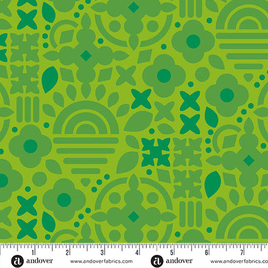 Sun Print 2025 - This & That - Frog by Alison Glass with Andover Fabrics