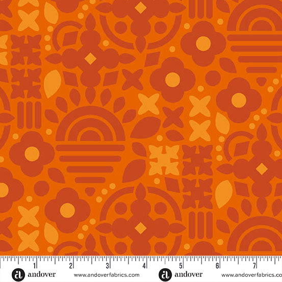 Sun Print 2025 - This & That - Fox by Alison Glass with Andover Fabrics