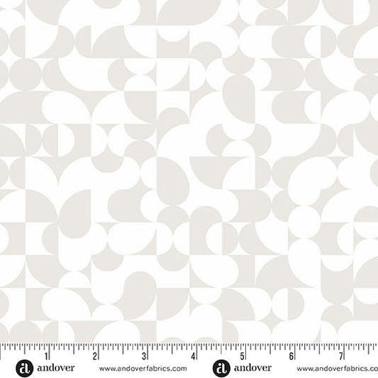 Still - Dove Half Dome - by Libs Elliott with Andover Fabrics