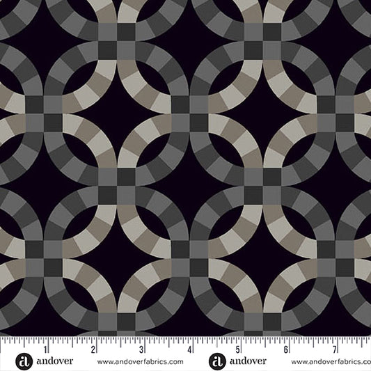 Still - Black DWR - by Libs Elliott with Andover Fabrics