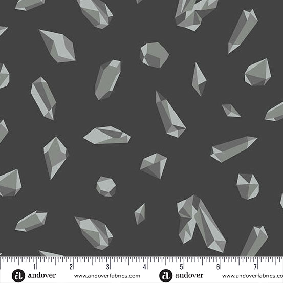 Still - Shale Crystals (Half Yard Cut) by Libs Elliott with Andover Fabrics