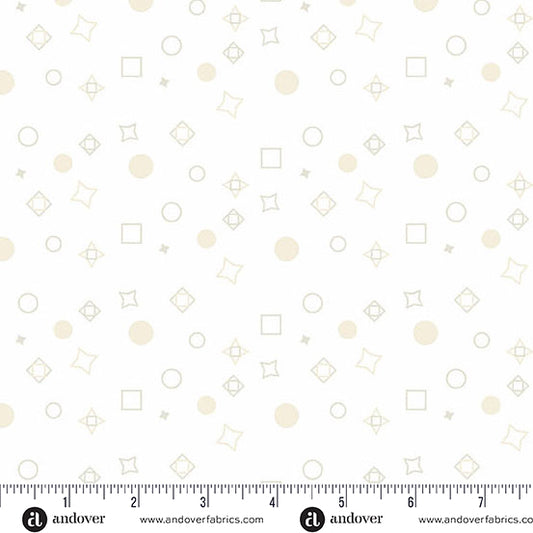 Still - White Space Junk - by Libs Elliott with Andover Fabrics