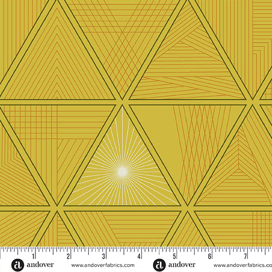 40 - April - Triangula - by Giucy Giuce with Andover Fabrics