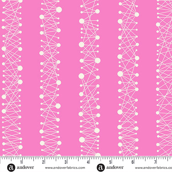 40 - Pink Panther - Super String Theory - by Giucy Giuce with Andover Fabrics