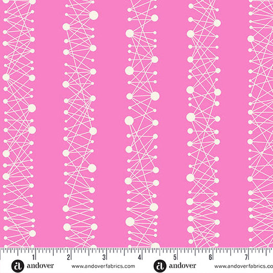 40 - Pink Panther - Super String Theory - by Giucy Giuce with Andover Fabrics