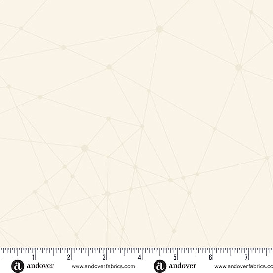 40 - White Ranger - String Theory - by Giucy Giuce with Andover Fabrics