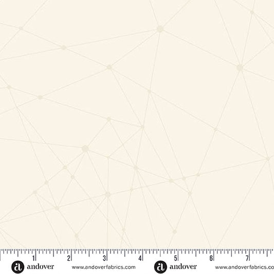 40 - White Ranger - String Theory - by Giucy Giuce with Andover Fabrics