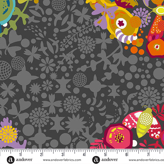 Color Wheel - Night Art Theory - by Alison Glass with Andover Fabrics