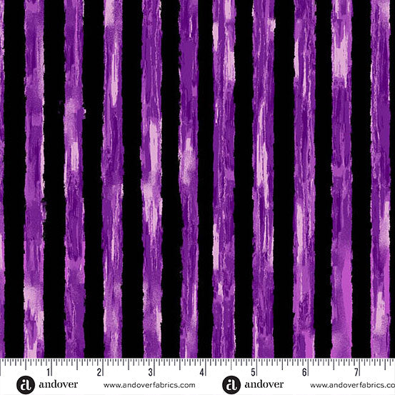 Phantasm - Shadow Stripe in Elixir - by Libs Elliot with Andover Fabrics