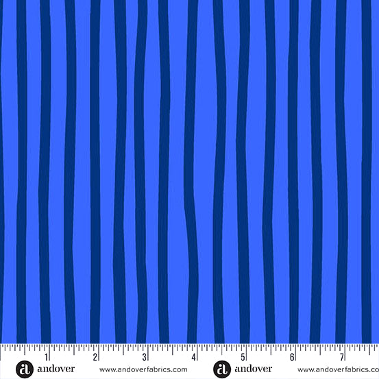 Amsterdam - Canal Cobalt - by Libs Elliott with Andover Fabrics