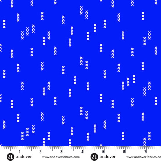 Amsterdam - Ams Cobalt - by Libs Elliott with Andover Fabrics