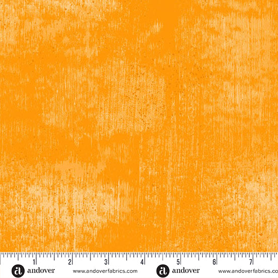 Glaze II - Tangerine by Libs Elliott with Andover Fabrics