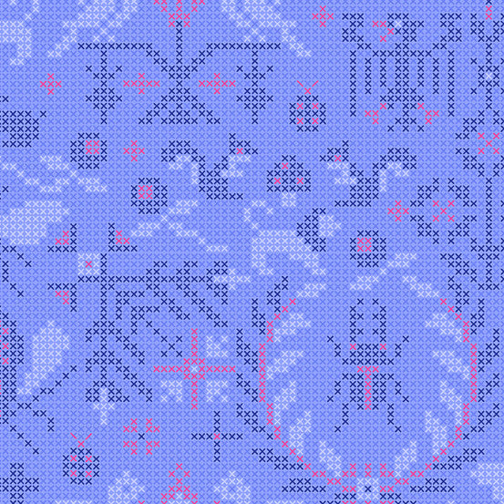 Sun Print 2020 - Menagerie in Opal - by Alison Glass with Andover Fabrics