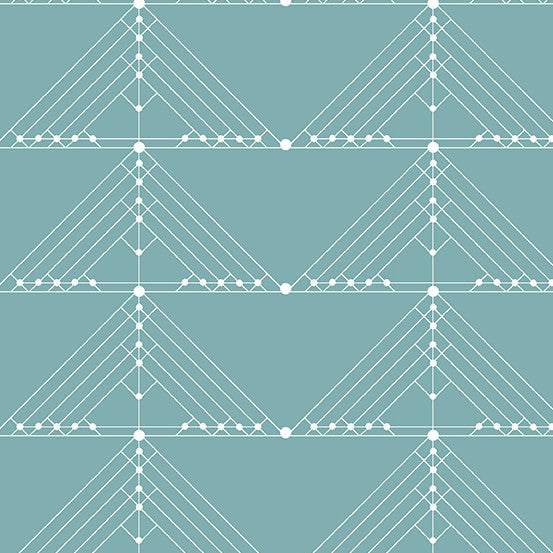Century Prints - Deco - Geese in Faded - by Giucy Guice with Andover Fabrics