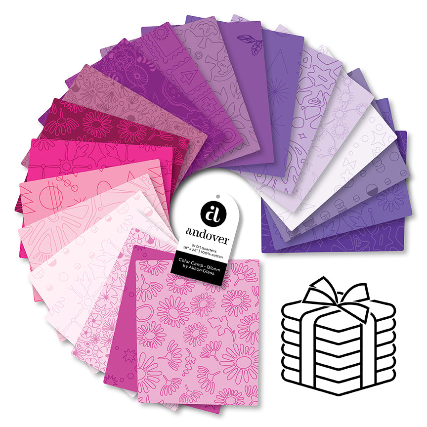 Color Camp - Bloom - Bundles - by Alison Glass with Andover Fabrics