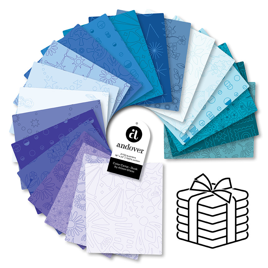 Color Camp - Dusk - Bundles - by Alison Glass with Andover Fabrics