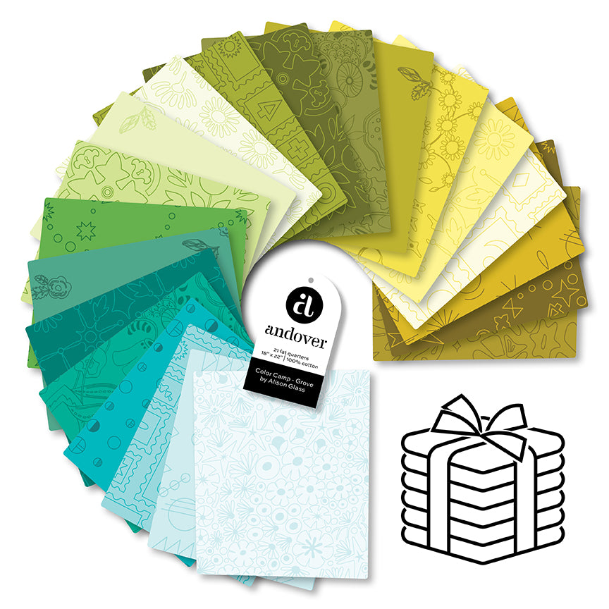 Color Camp - Grove - Bundles - by Alison Glass with Andover Fabrics