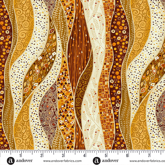 Golden Bundles by Makower UK with Andover Fabrics