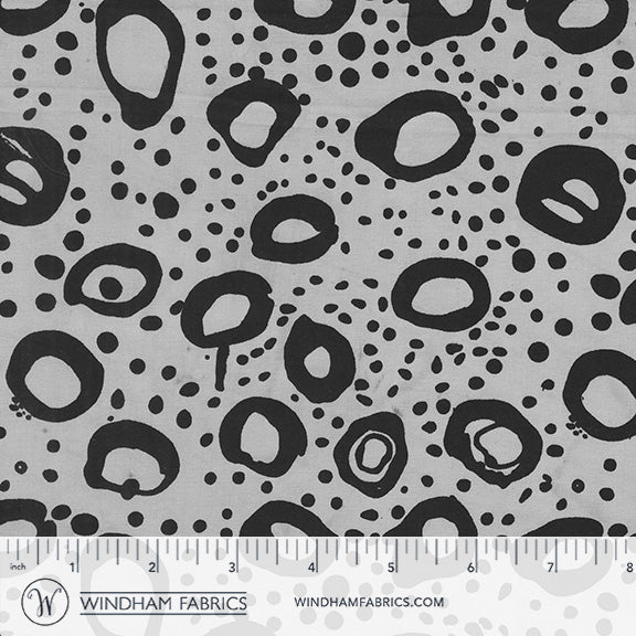 Moody Mod: Part 1 - Zen Garden in Space Rock - by Marcia Derse with Windham Fabrics