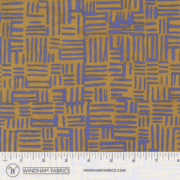Moody Mod: Part 1 - Layers in Aegean - by Marcia Derse with Windham Fabrics
