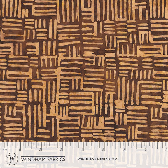 Moody Mod: Part 1 - Layers in Granola - by Marcia Derse with Windham Fabrics
