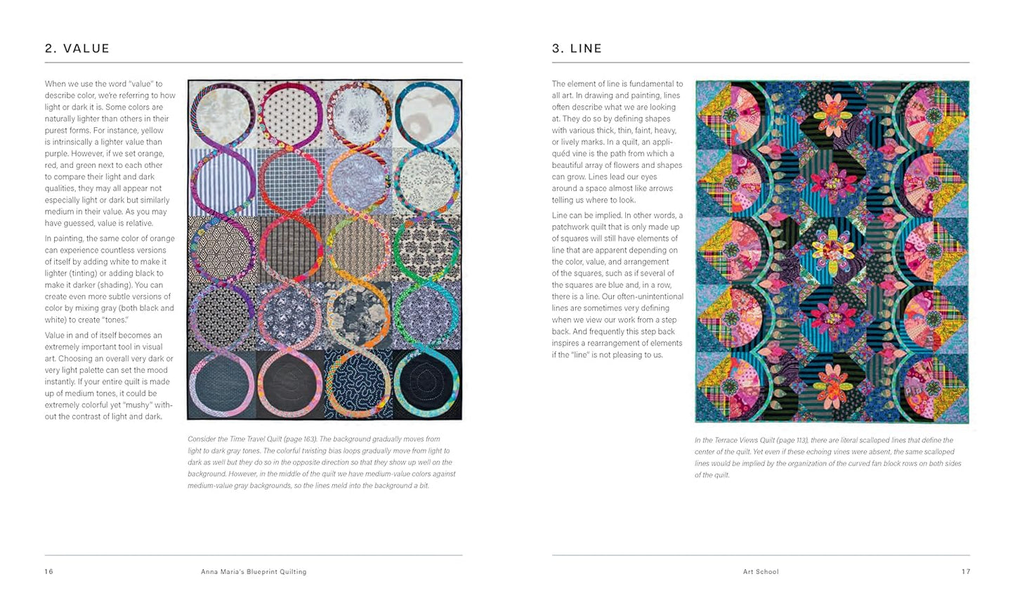 Anna Maria's Blueprint Quilting: Explore Color, Pattern, and Technique with 16 Joyful Projects