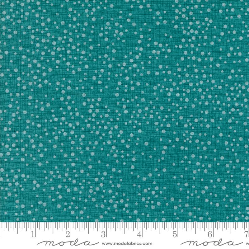 Dotty Thatched - Turquoise - by Robin Pickens with Moda Fabrics