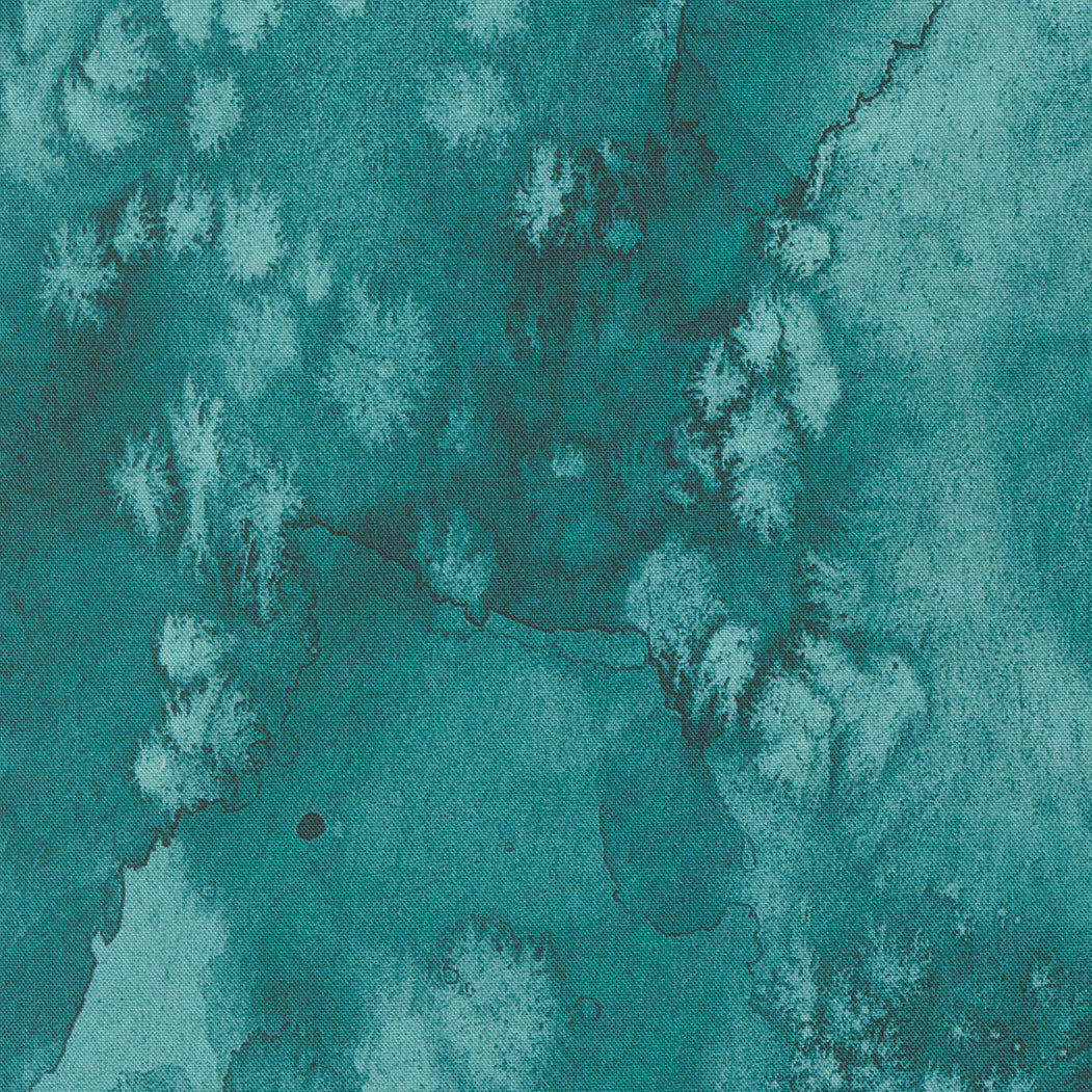 Soulstice - Flow in Turquoise - by Create Joy Project with Moda Fabrics