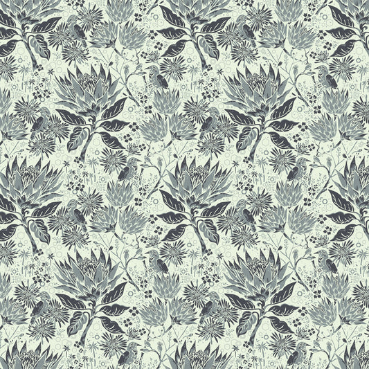 Wandering Eye - Gathering in Neutral - by Kathy Doughty with Figo Fabrics