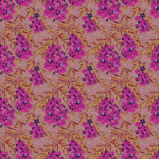 Wandering Eye - Jacaranda in Warm - by Kathy Doughty with Figo Fabrics