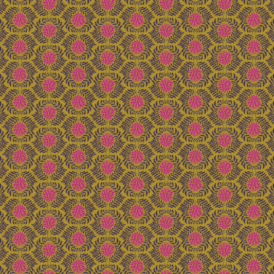 Wandering Eye - Mini Jacaranda in Warm - by Kathy Doughty with Figo Fabrics