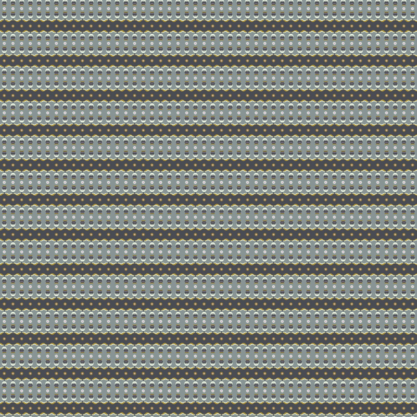 Wandering Eye - Gumnut in Neutral by Kathy Doughty with Figo Fabrics