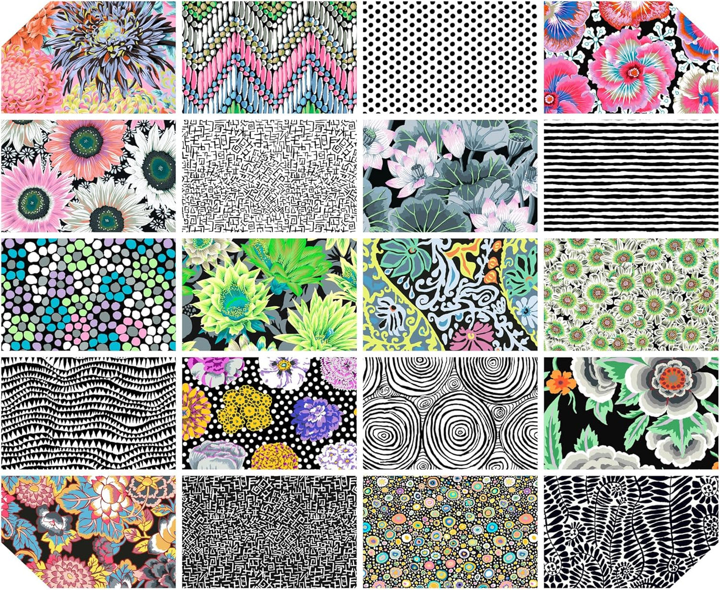 Classics Plus - Fat Quarter Bundle - Polaris - by Kaffe Fassett with Free Spirit Fabrics