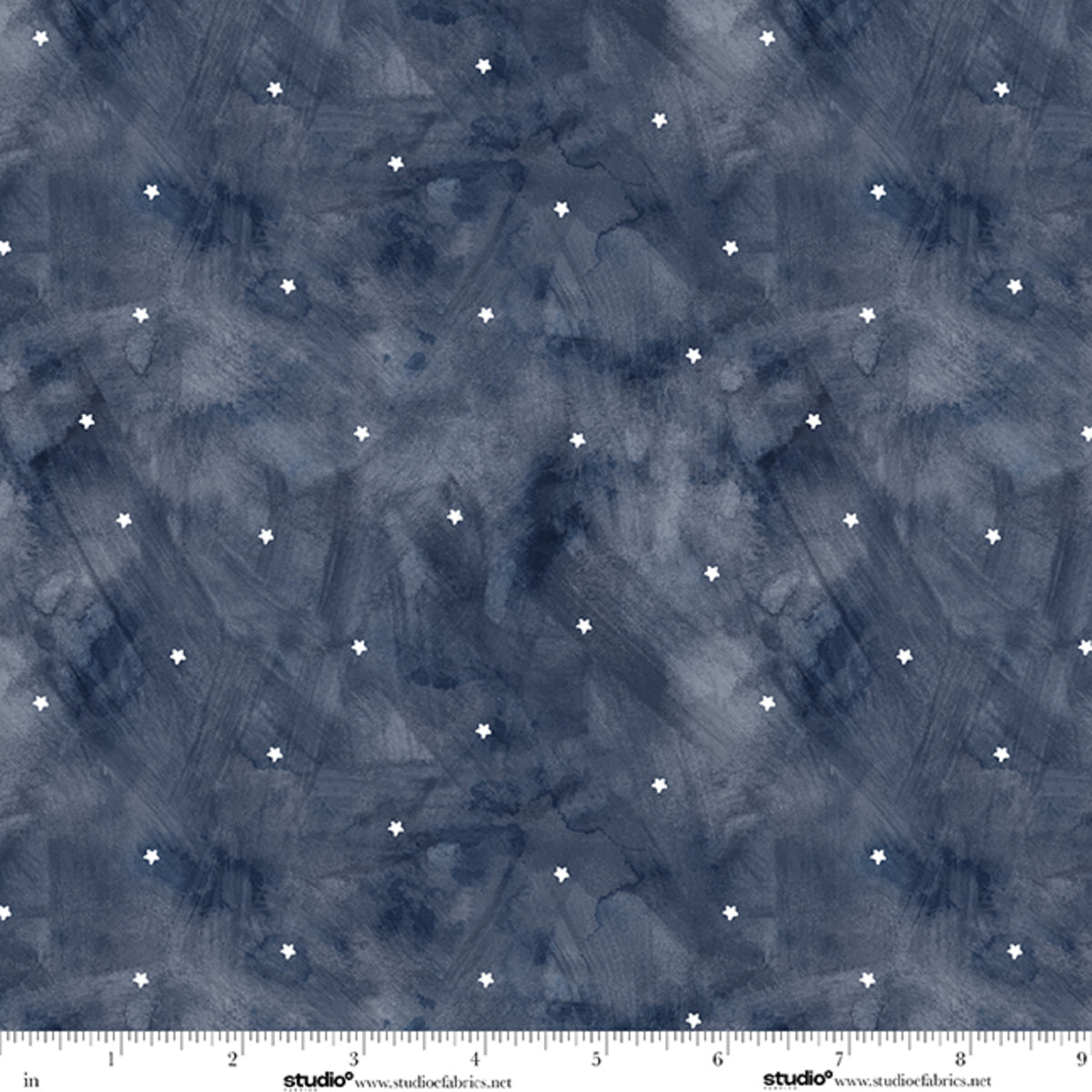 STARS & Stripes - Tiny Stars in Midnight - by Funny Girl with Studio E Fabrics