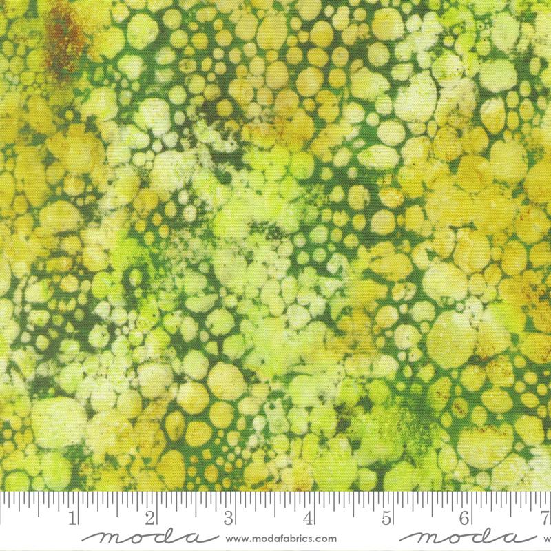 Gradients Gallery - Micro Pigments in Lime - by Moda Fabrics