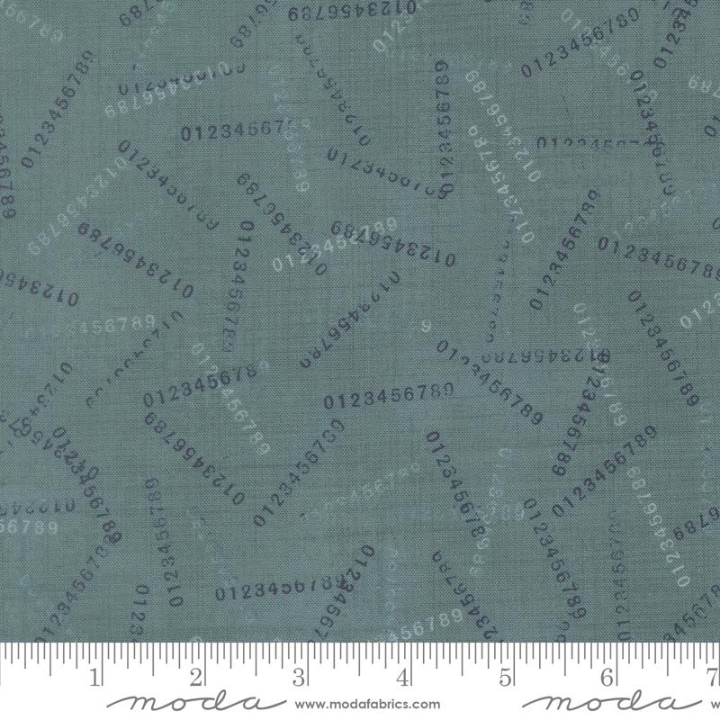 Data - Digits in Turing - by Janet Clare with Moda Fabrics