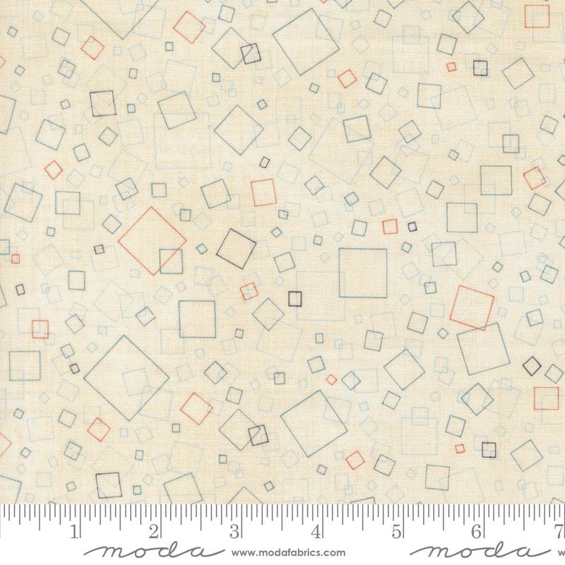 Data - Squares in Lovelace - by Janet Clare with Moda Fabrics