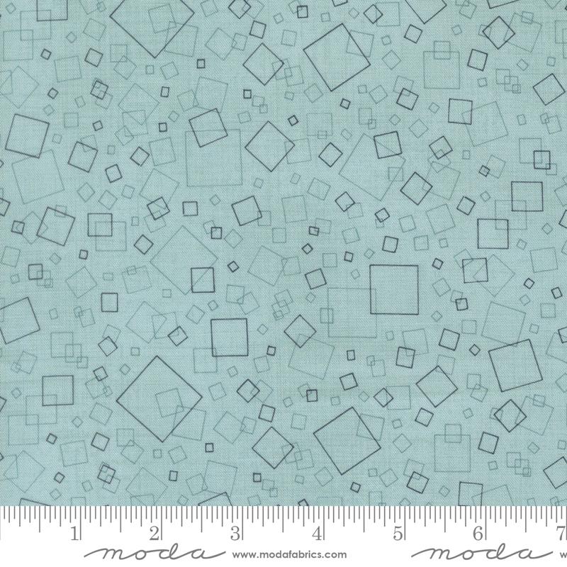 Data - Squares in Babbage - by Janet Clare with Moda Fabrics