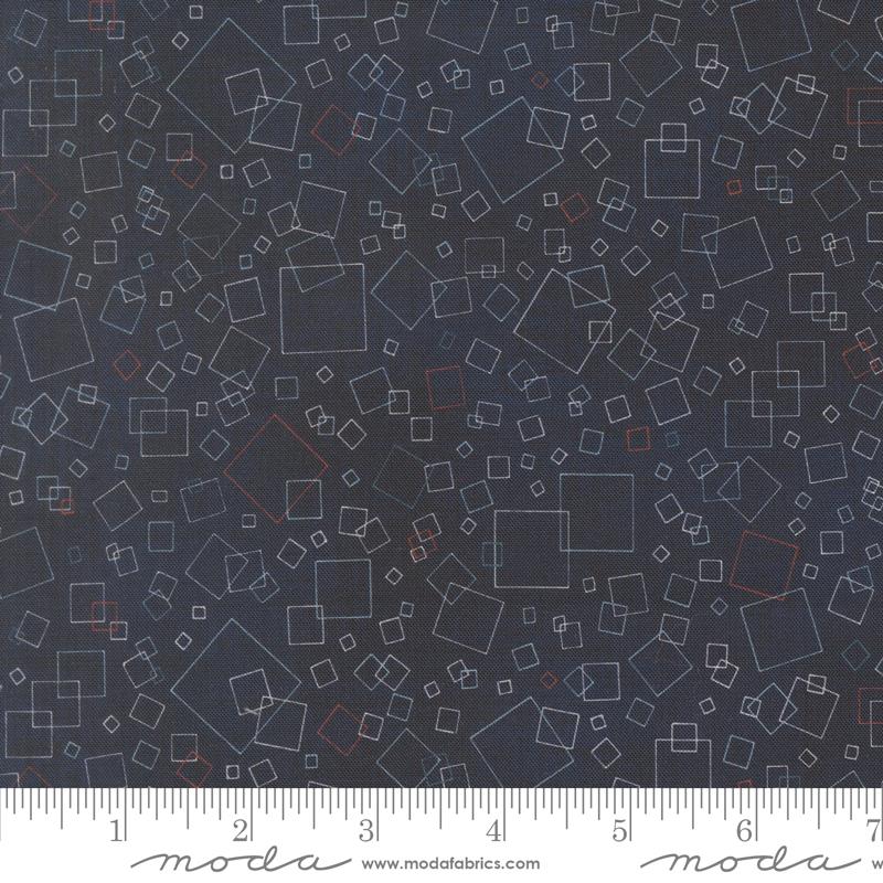 Data - Squares in Hawking - by Janet Clare with Moda Fabrics