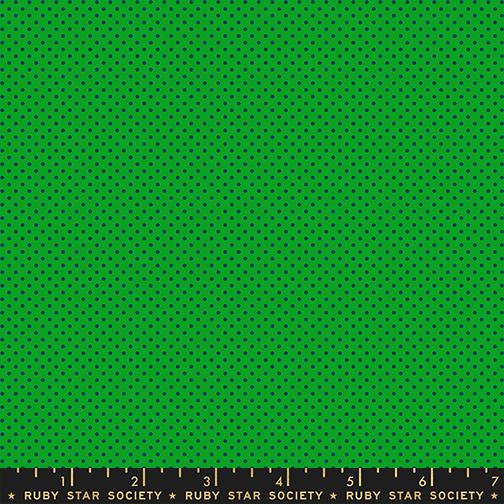 1-800 Calico - Mini Dots in Verdant - by Ruby Star Society with Moda Fabrics