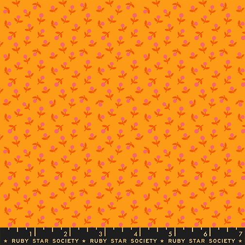 1-800 Calico - Ditsy Floral in Cheddar - by Ruby Star Society with Moda Fabrics