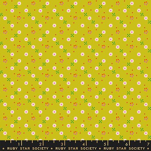 1-800 Calico - Bandana in Pistachio - by Ruby Star Society with Moda Fabrics