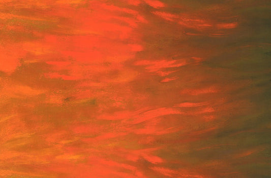 Sky Ombre Fabric - Tiger Lily - by Jennifer Sampou with Robert Kaufman